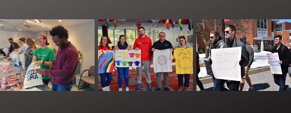 SFU social work students in action